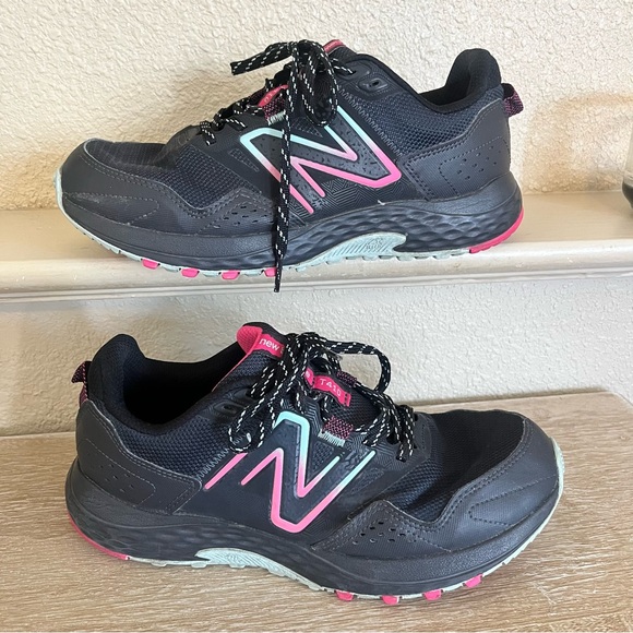 New Balance 410v8 Womens 9.5 Trail Running Shoes Pink Black - Picture 11 of 11